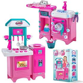 🟣 Cozinha E Lavanderia Lava & Passa Completa Magic Toys 8043 | #MagazineLuiza
❌ R$ 368,00
✅ R$ 218,