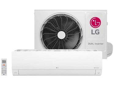 🟣 Ar Condicionado Split Inverter Lg Hi Wall Dual Compact +ai 12000 Btus Frio S3-q12jaqal - 220v | #