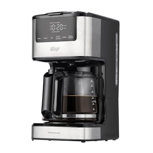 đ” WAP Cafeteira ElĂ©trica Digital AROMA WCD1500, 1,5 Litros