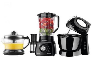 🟣 Kit KT-105-B Mondial com Liquidificador Batedeira - Espremedor | #MagazineLuiza
❌ R$ 517,90
✅ R$ 