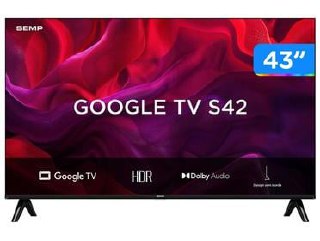🟣 Smart TV 43 Full HD LED Semp S42 Google TV 2 HDMI | #MagazineLuiza
❌ R$ 3810,00
✅ R$ 1614,05
✳️ P