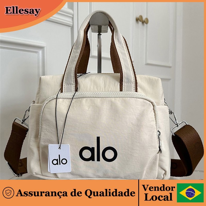 🟠 Ellesay Yoga Sports Aptidão Bolsa de ombro para viagem ao ar livre Bolsa de armazenamento de gran