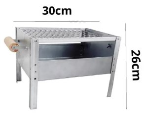 🟣 Churrasqueira/Grill Galvanizada com Grelha | #MagazineLuiza
❌ R$ 78,99
✅ R$ 33,89
🎫 Use o CUPOM: