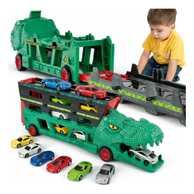 🟡 Lançador Dino Truck Super Carrinhos Caminhão Cegonha Pista Verde | #MercadoLivre
❌ R$ 78,90
✅ R$ 
