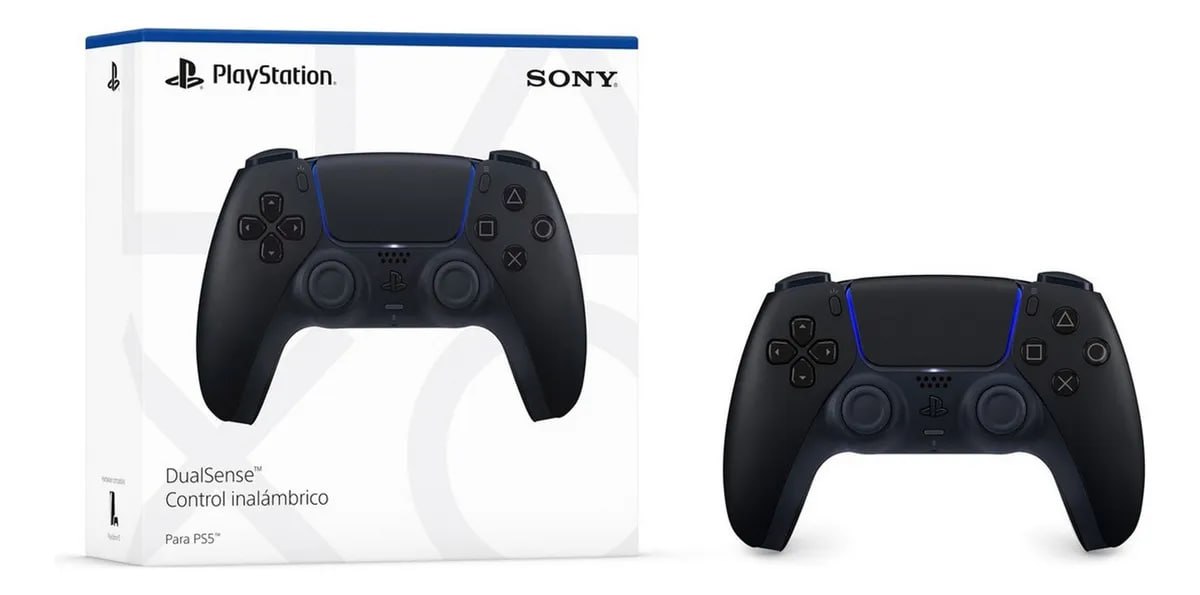 🔥 Contas Selecionadas - Controle Joystick Sem Fio Sony PlayStation 5 DualSense Midnight Black
✅ R$ 