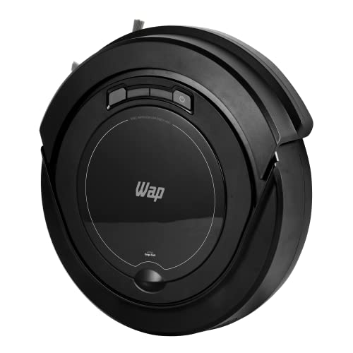 🔵 WAP Aspirador de Pó Robô ROBOT W90 3 em 1, Automático, 250ml, Sistema Antiqueda e Rodas Emborrach
