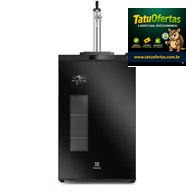 🟣 Cervejeira com Chopeira Electrolux Home Bar EB10C Vertical Preta 100L Frost Free - Cervejeira Res