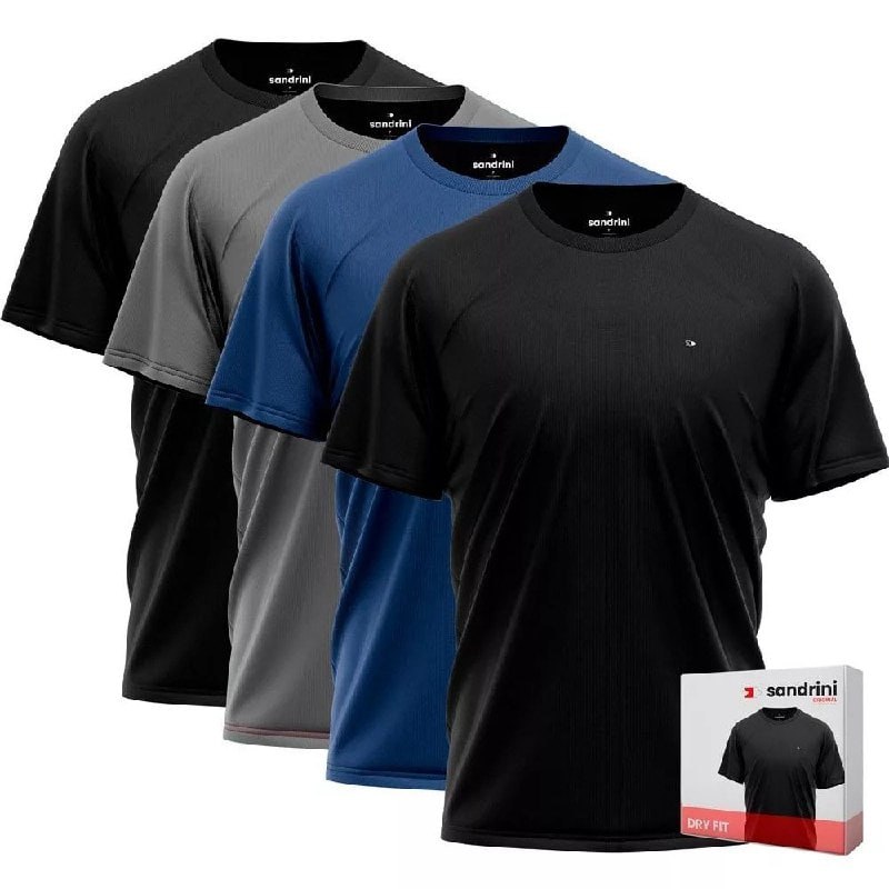 🔥 Kit 4 Camiseta Fitness Dry Fit Premium Sandrini Manga Curta Masculina Sport Treino
✅ R$ 34
🎟 Apl