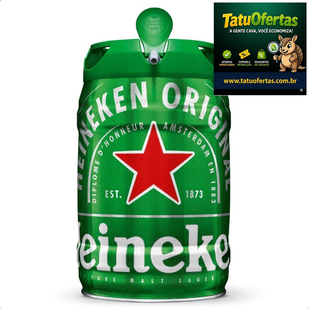 VALE MUITO A PENA 🤯
🟠 56% OFF | Cerveja Heineken Barril 5L | #Shopee
❌ R$ 139,66
✅ R$ 61,76 com cu