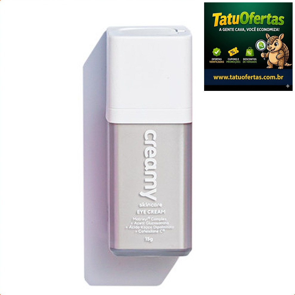 VALE MUITO A PENA 🤯
🟠 56% OFF | Creme Clareador para Olhos